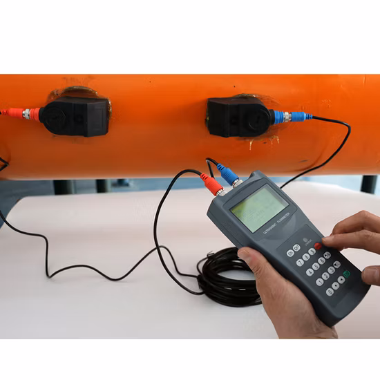 Portable Handheld Digital Ultrasonic Flow Meter