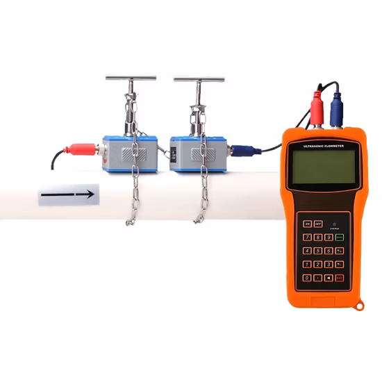 Portable Handheld Digital Ultrasonic Flow Meter