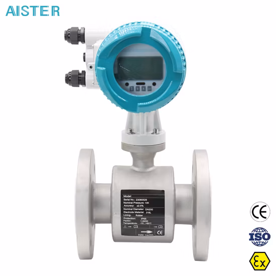 Industrial Waste Water Flow Meter Price Electromagnetic Flow Meter in Stock