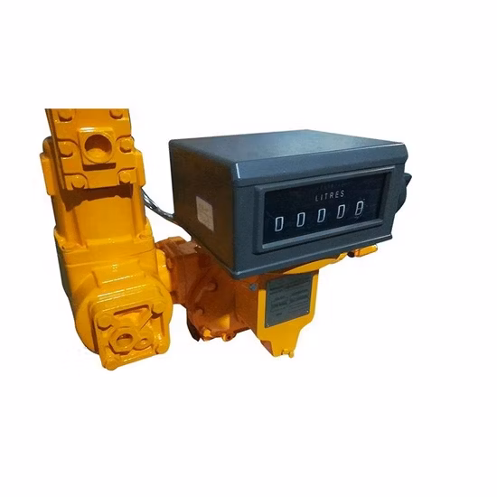 Positive Displacement Natural Gas Flow Totalizer Meter for Industry