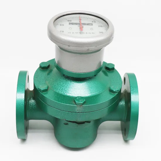 Flange Type Diesel Oil Oval Gear Flow Meter for Bitumen