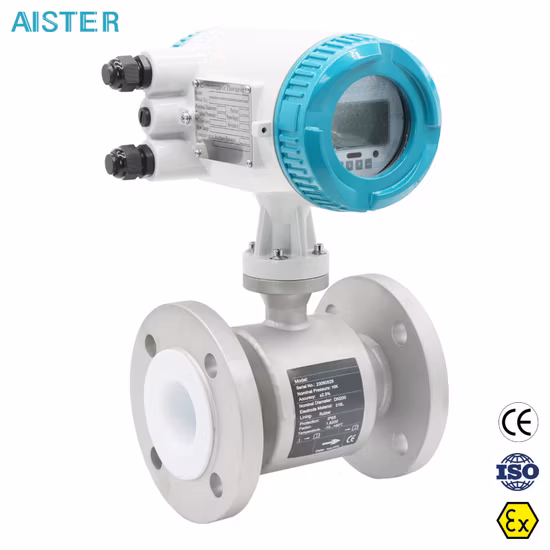 0.5 Accuracy Magnetic Flowmeter Sea Water Electromagnetic Flow Meters for Tap Water, Sewage, Waste Water, Mud, Ore Plant, Pulp Plant