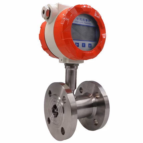 Electromagnetic Power Mini Turbine Flow Meter Liquid Turbine Flow Meter