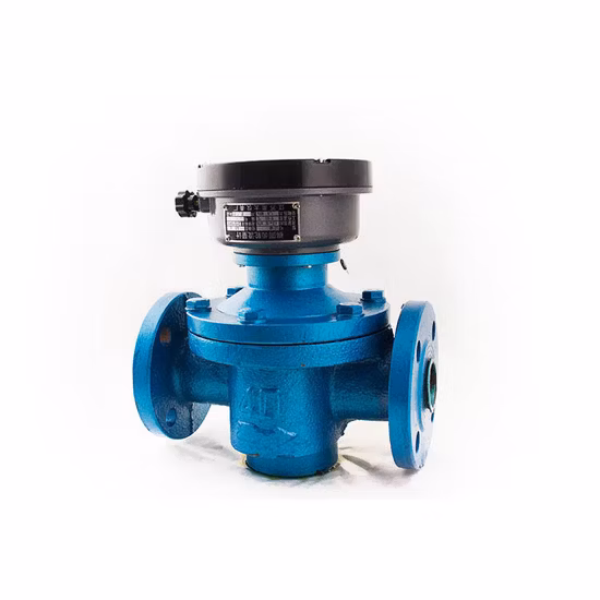 Factory Price 3 Inch Pipe High Viscosity Oval Gear Flow Meter for Diesel Oil